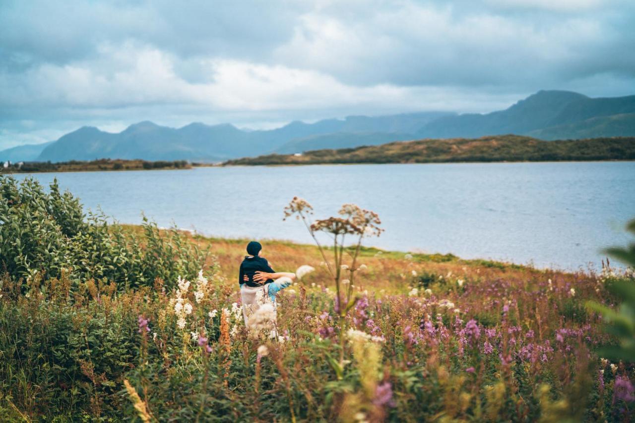 Midt I Lofoten Alstad  Exteriör bild